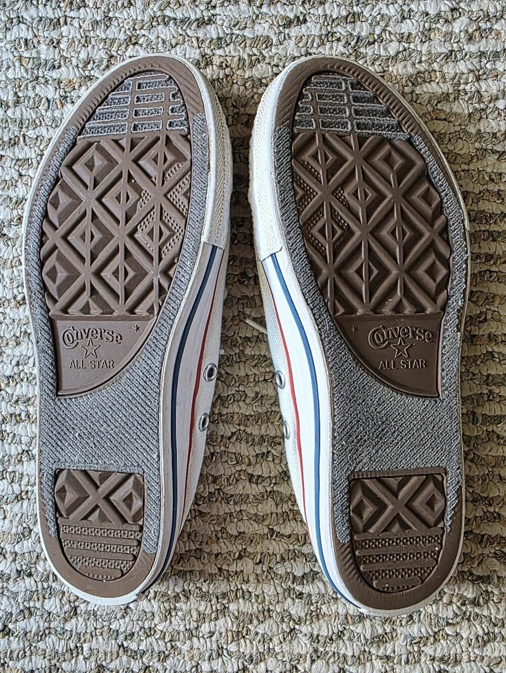 White Shoreline Converse Slip On Shoes